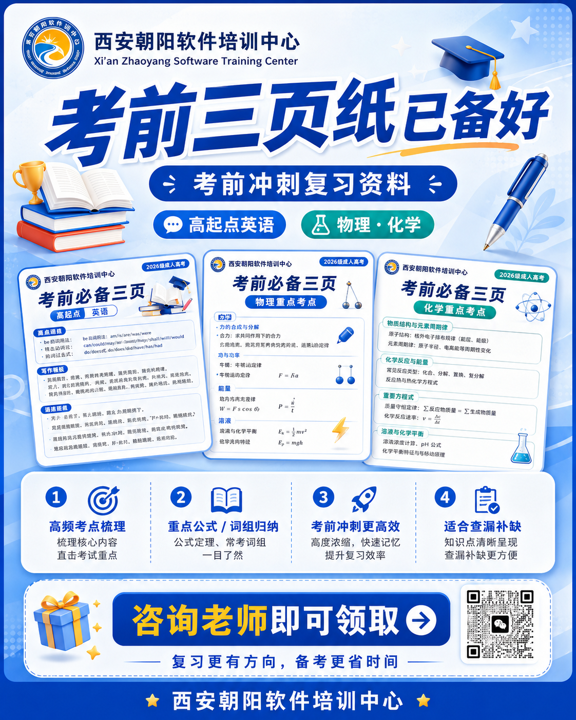 考前三页纸